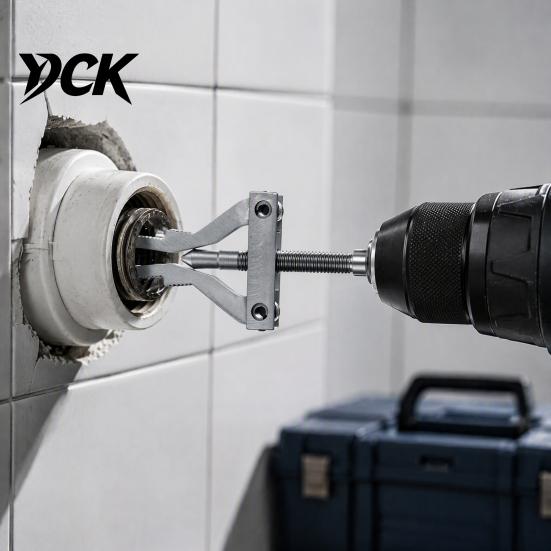 Broken Bolt Extractor Pipe Tool for 1/2 Inch 3/4 And 1 Pipes, Versatile Metal Thread Repair Damaged Remover, Hex Shank Impact Drills Hand Tools
