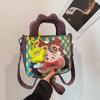 2025 Оригинальная женская сумка-ведро через плечо с принтом