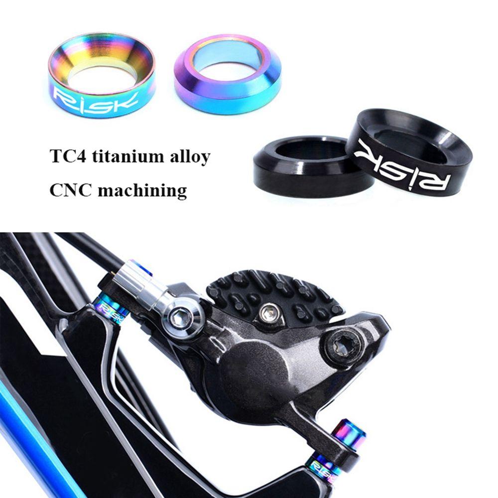 Детали велосипеда Выпуклая шайба Прокладка Монтажные болты XT Титан M6 Вогнутая группа тормозных суппортов