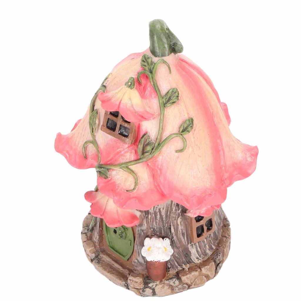 Гном Фея Домик Смола Пыленепроницаемый Водонепроницаемый Садовый Гном Дом Фигурка для Двора Газон Снаружи