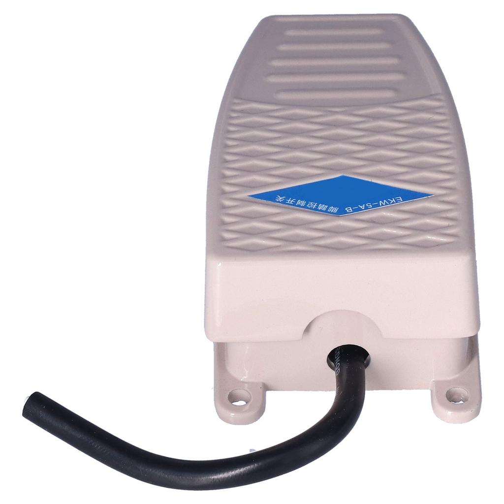 BERM Педальный переключатель Нескользящий алюминиевый сплав Ножной педальный контроллер AC380V DC220V