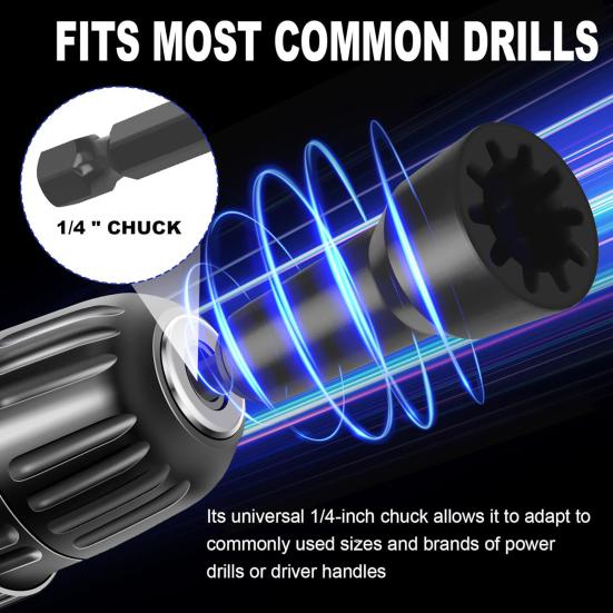 Скручиватель проводов Легкий портативный Эффективный удобный в использовании Широкая совместимость Дрель Инструмент для зачистки проводов Скручивающий разъем для проводов