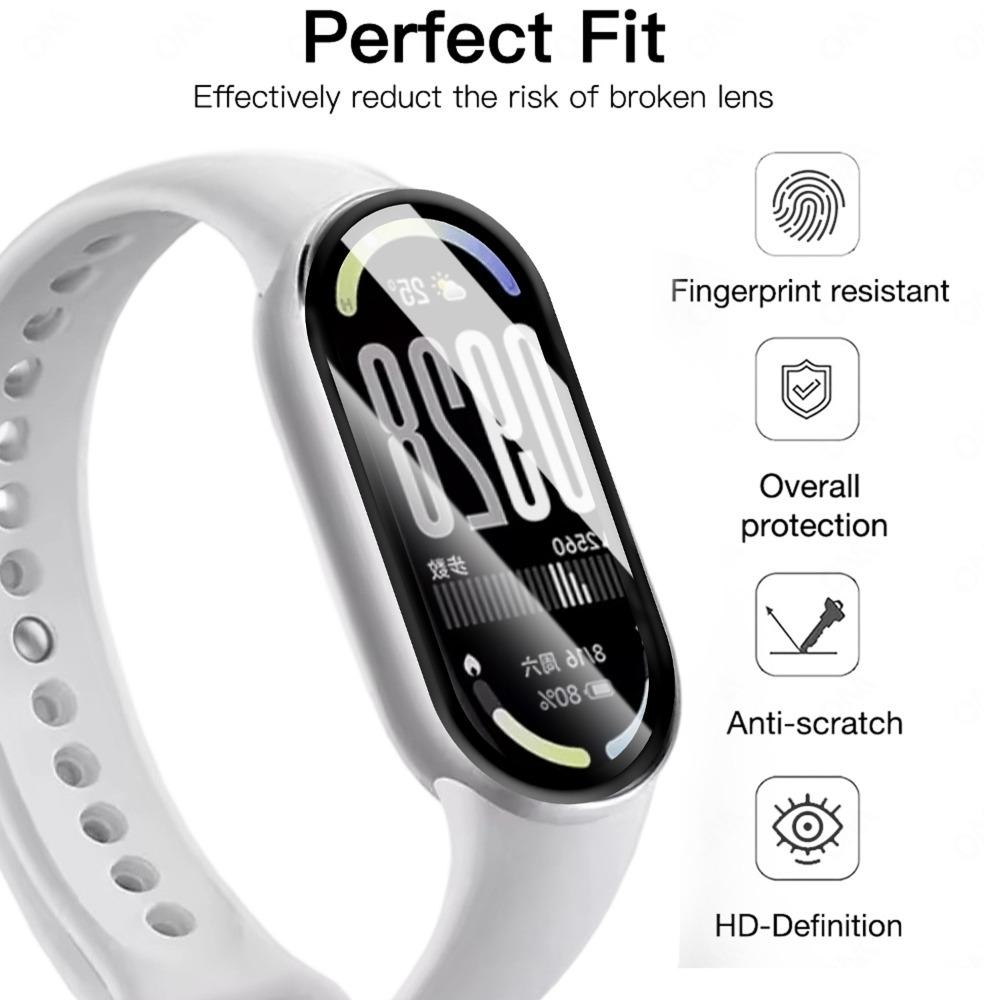 Easy To Install Soft Film for Xiaomi Mi Band 10 Ceramic PMMA Positioning Film with Locator Scraper Screen Protector Not Glass