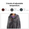 45~65℃ Electric Heated Blanket Warm Shawl Heating Plush Throw Warmer Cape Heating Lap Blanket