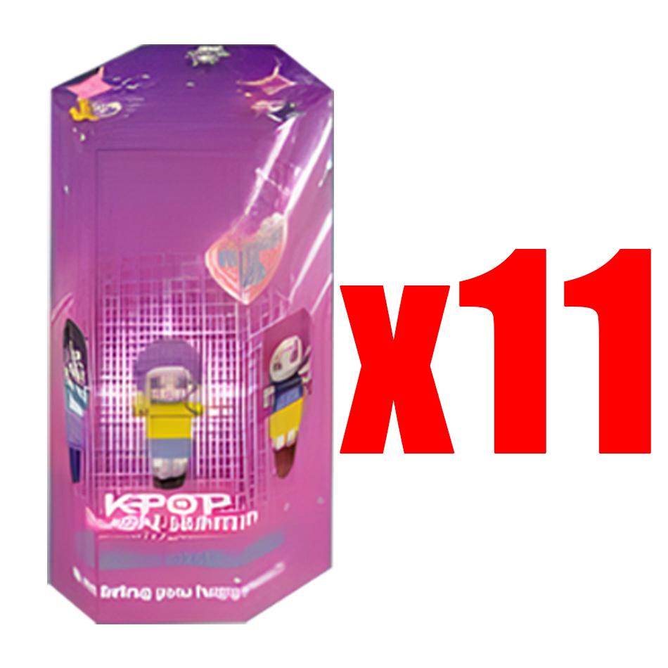 Аниме Охотники на демонов Мини-фигурки K-pop Коллекционные ПВХ Таинственная коробка Красивая декоративная кукла Модель для фанатов