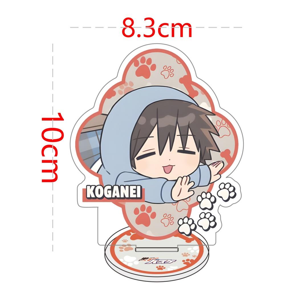Anime Kuroko's Basketball Tetsuya, Taiga, Shintaro Midorima, Seijuro Atsushi, Kazunari Acrylic Stand Figure Model Plate Keychain