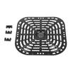 Square 23.5x24.5cm Fryer Replacement Grill Pan 304 Stainless Steel Fryer Replacement Crisper Plate