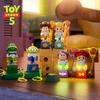 Pixar История игрушек 5 Колпачок клавиши Подвеска Брелок Кремовый пудинг Светящаяся игрушка-антистресс Декор для сумки Для взрослых Коллекционеров Энтузиастов