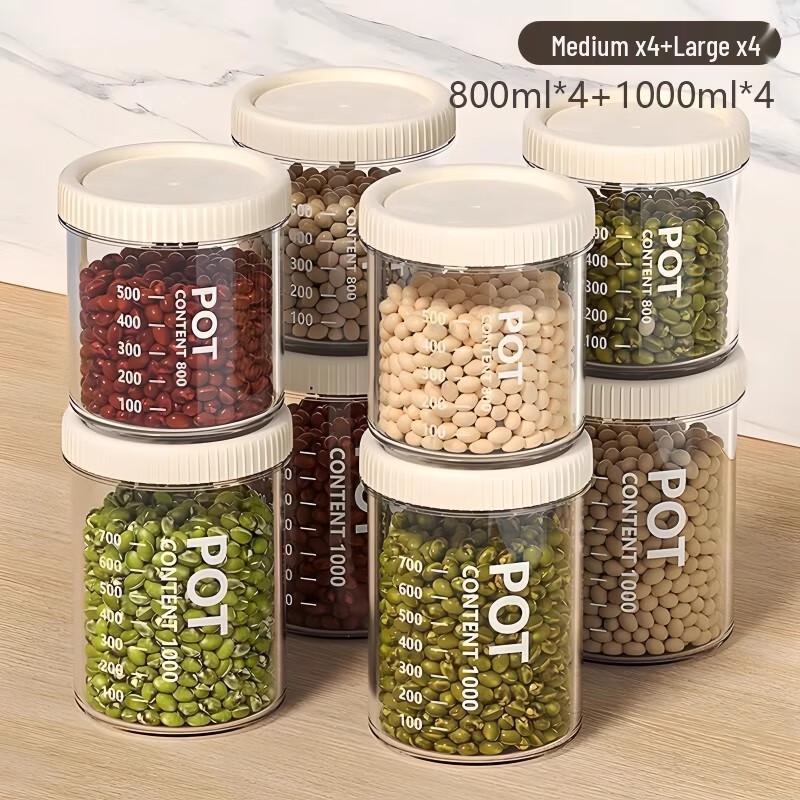 Герметичные прозрачные пластиковые контейнеры для хранения продуктов, пищевой класс