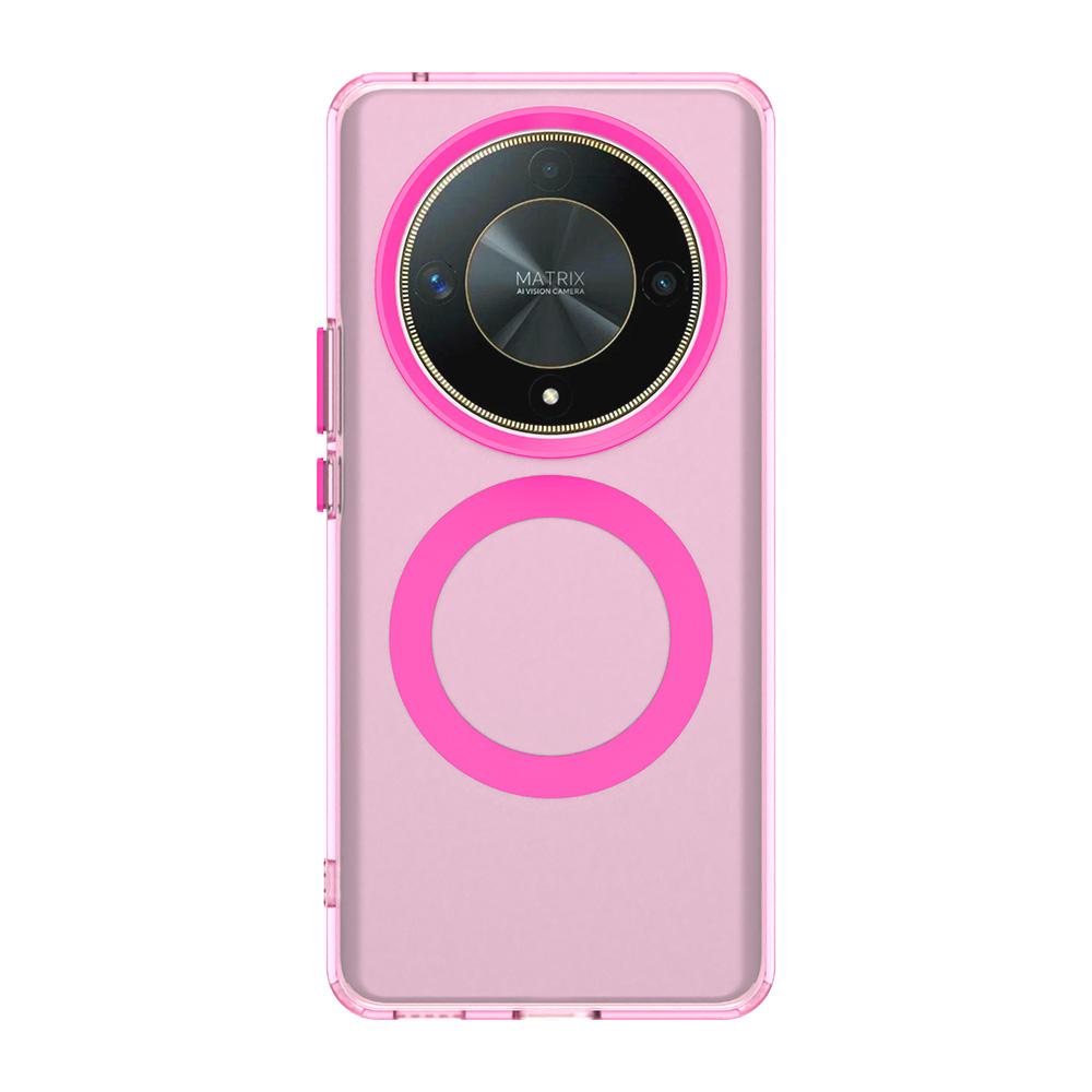 Матовый чехол Magsafe для телефона Honor X9b Magic6 Lite X50 Защитный чехол Магнитная беспроводная зарядка Ударопрочная задняя крышка