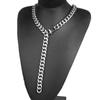 Men Hip Hop Chains Necklaces Stainless Steel High Quality XXXtentacion Style Miami Cuban Chain Necklace Male Jewelry Gift