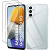 Case for Samsung Galaxy M23 5G - Transparent - Ultra-thin - Tempered Glass Screen Protector - Flexible