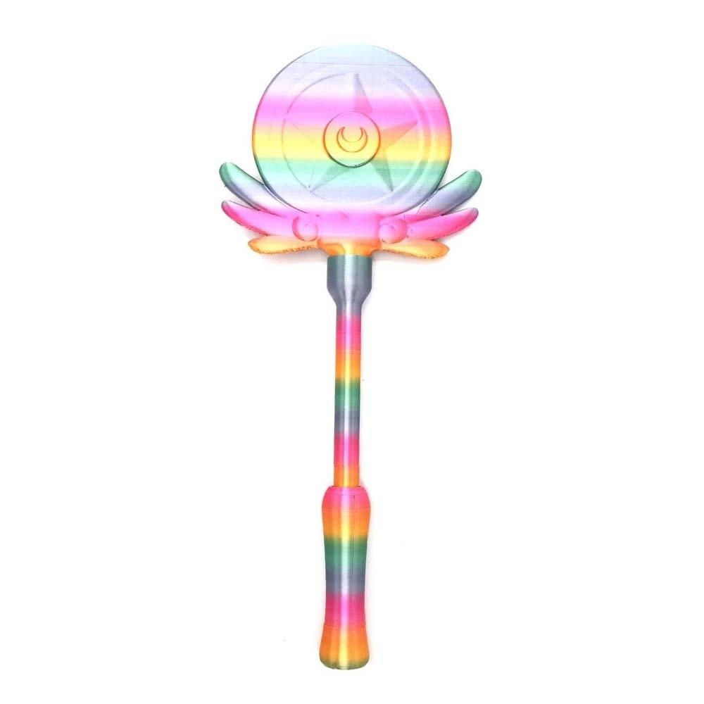 Creative 3D Printed Wand Tap To Pay Detachable Portable Contactless Payment Sleeve Funny Lightweight Moon Magic Wand Holder
