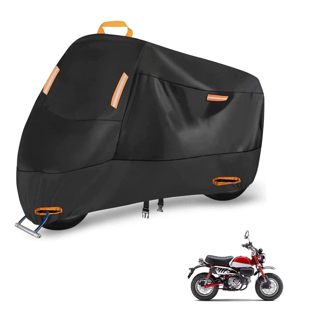 Motorcycle Cover, Compatible with Honda Monkey 125, Dedicated Motorcycle Cover, Motorbike, Cover, Moped, Thick,