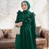 Frilly Pearled Women Long Dress Abaya