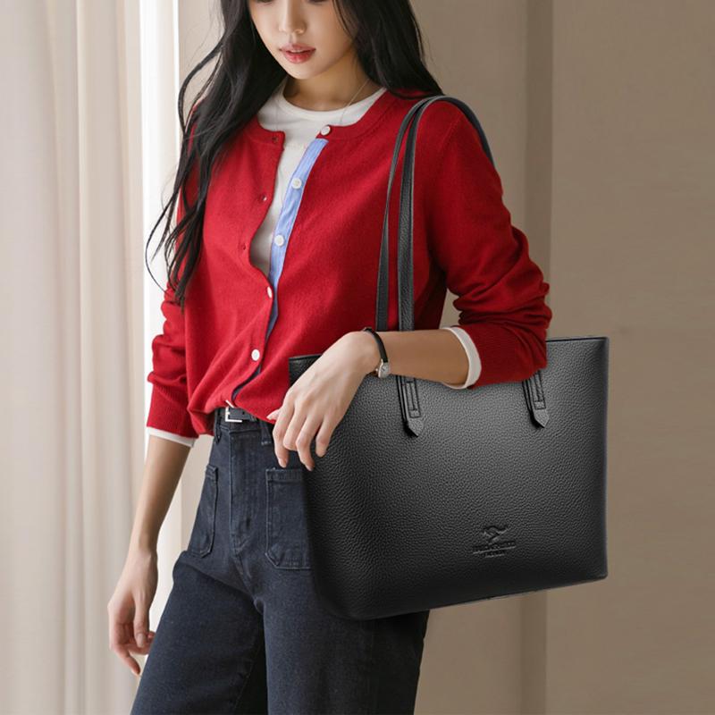 Модная и Минималистичная Сумка-тоут, Сумка на плечо большой вместимости, Ретро сумка-тоут, Женская сумочка, Повседневная сумка на плечо для шоппинга