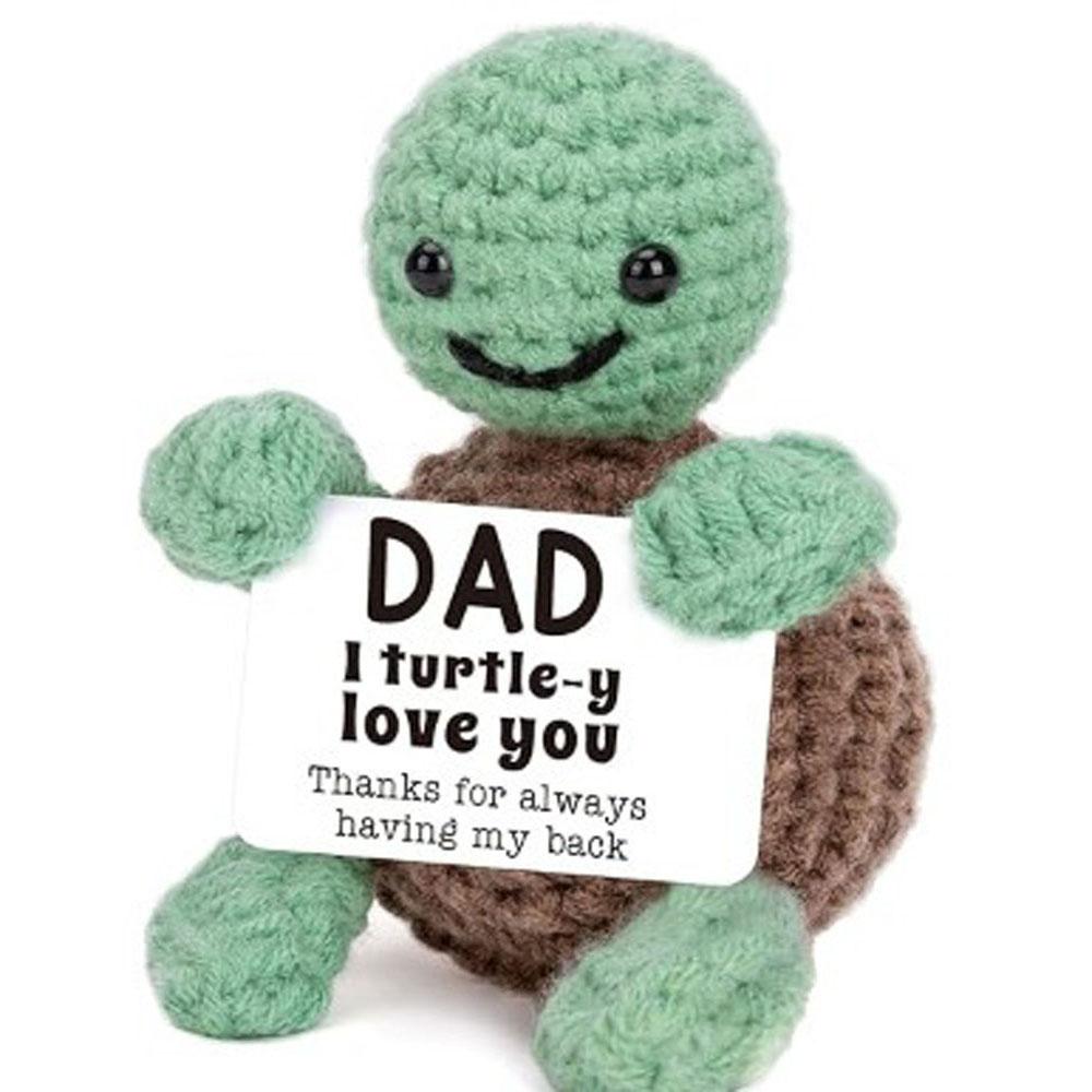 Funny Gifts for Mom and Dad, I Love You Mom, Handmade Crochet Unique Mother's Day Father's Day