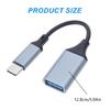 Эффективный OTG-адаптер Type C на USB 3.0 для быстрой передачи данных и расширения для смартфонов и ноутбуков
