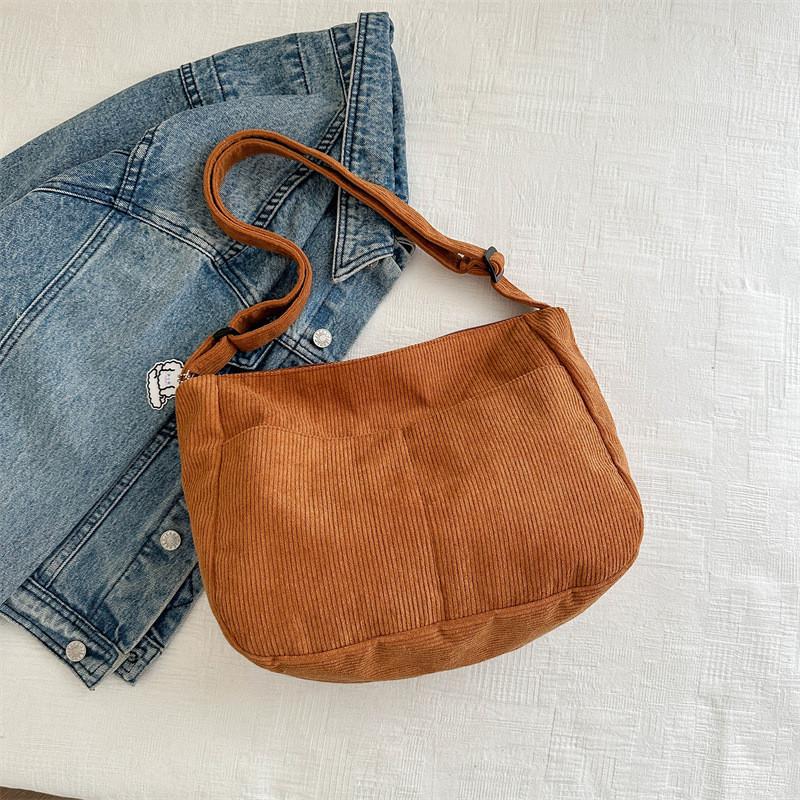 Модная женская сумка через плечо с застежкой-молнией и карманом для телефона