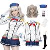 Комплект костюма для косплея Kantai Collection Kashima с париком, униформа на Хэллоуин KanColle Kashima [milky time] - -