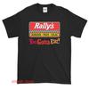 Новая Мужская футболка Rally's Burger Fries Colas Логотип Американский Размер США S -XXL