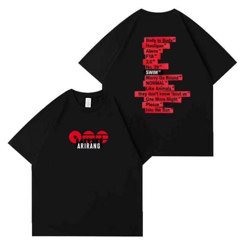 BTS ARIRANG WORLD TOUR Concert Merchandise T-shirt