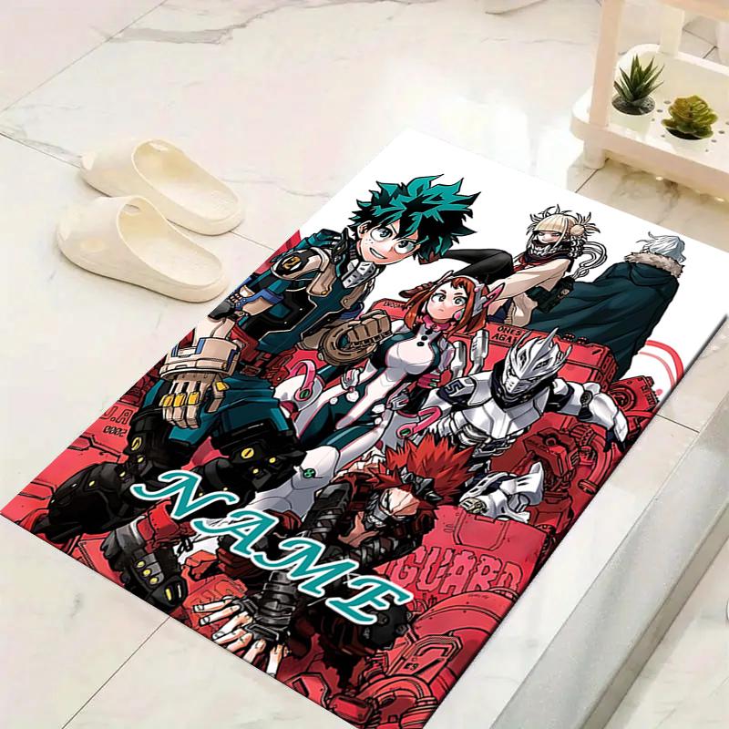Custom 1Pc Hero Academy Adventure Rug Office Carpet Indoor Outdoor Entrance Doormat Nonslip Soft And Comfortable Living Room D2915124