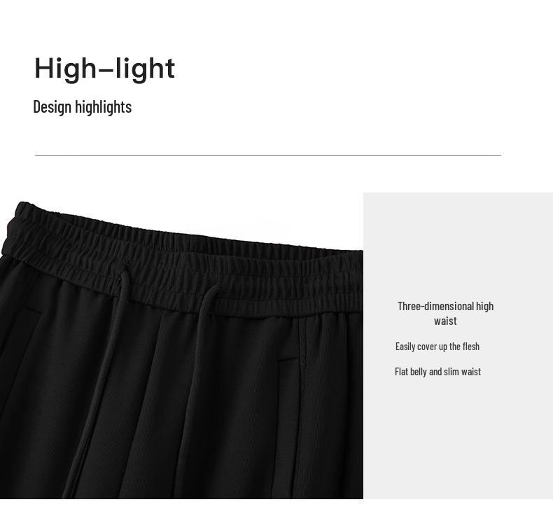 Элегантные серые брюки с высокой посадкой и широкими штанинами для женщин - Коллекция Осень 2025, Свободный крой, Повседневный дизайн с прямыми штанинами длиной до пола