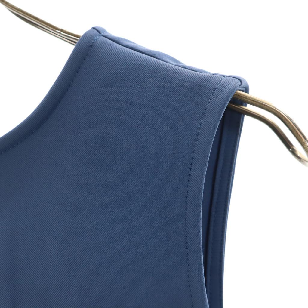 BEAMS HEART Блузка без рукавов S Синий темно-синий топы Женщины Б/у