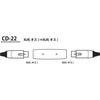 TECH CD-22 Male To Male XLR Adapter
