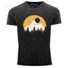Mens Vintage Shirt Print Natural Badge Logo Hiking Outdoor Fashion Men-