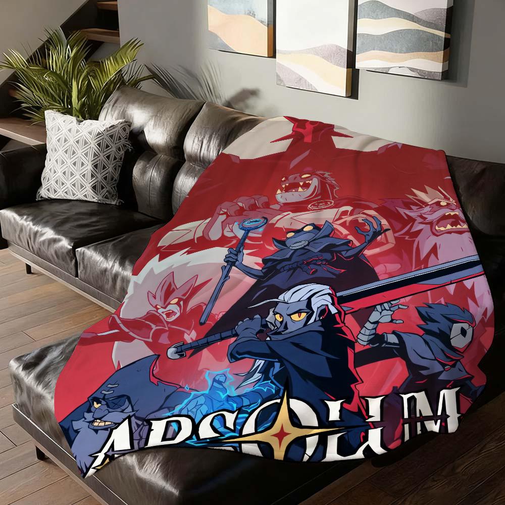 Игровое одеяло Absolum Мягкое и приятное для кожи Для дивана Кровати Дневного сна Покрывало Всесезонное Одеяло