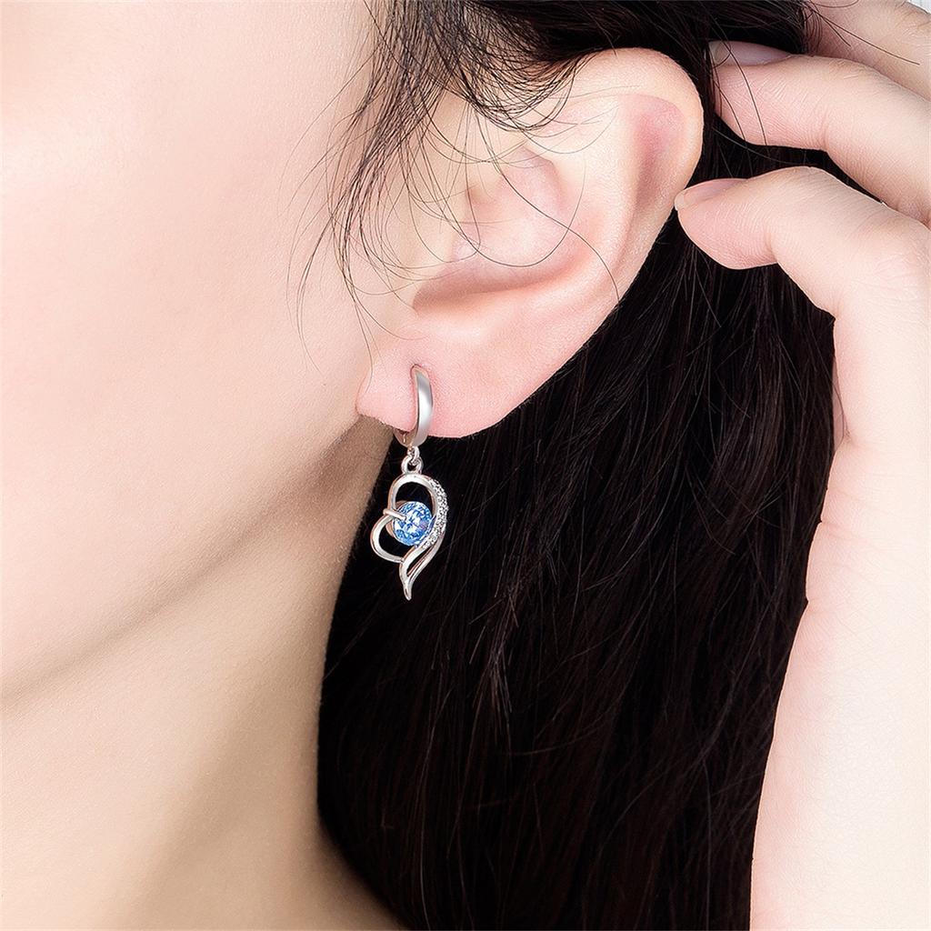 Полые серьги-подвески в форме сердца с буле из сплава искусственного циркона, женский аксессуар, идеально подходящий для повседневных и вечерних мероприятий