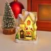 Christmas Decorative Micro-landscape Illuminated Cabin Party Atmosphere Decorative Gifts