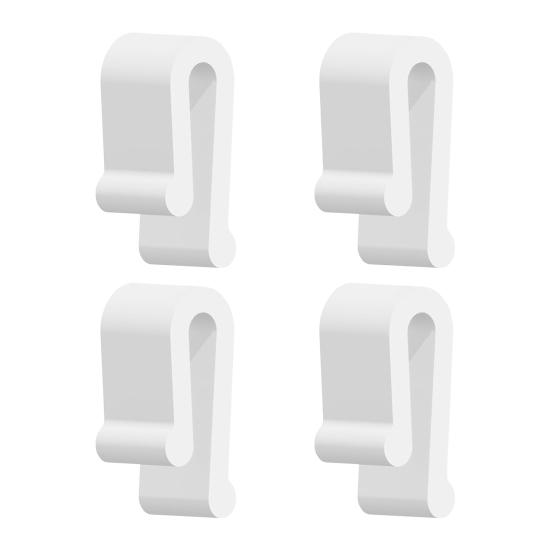 4/6/8/12Pcs Dutch Oven Lid Protector Clips Silicone Cutlery Protection Clip Stackable Easy to Clean Cookware Bumpers for Pots U-Shaped Design