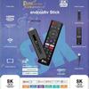 8K ATV Smart TV Stick Android 14.0 Bluetooth 5.0 WiFi 6 Allwinner H618 Quad Core Cortex A53 Сетевой медиаплеер Голосовой пульт Smart TV Box