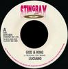 7inch Record LUCIANO - God & King STR52 Stingray Record UK Reggae, Ska & Dub Used