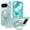 Magnetic For Google Pixel 10 Pro XL Pixel 10 9 Pro Case [Compatible With Magnetic] With Stand, Drop Protection] Shockproof Cover