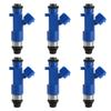 PEIVSO 6 шт. Для Nissan GTR INFINITI G37 550cc Форсунка топливная 16600-JF00A 14002-AN001 14002AN001 16600JF00A