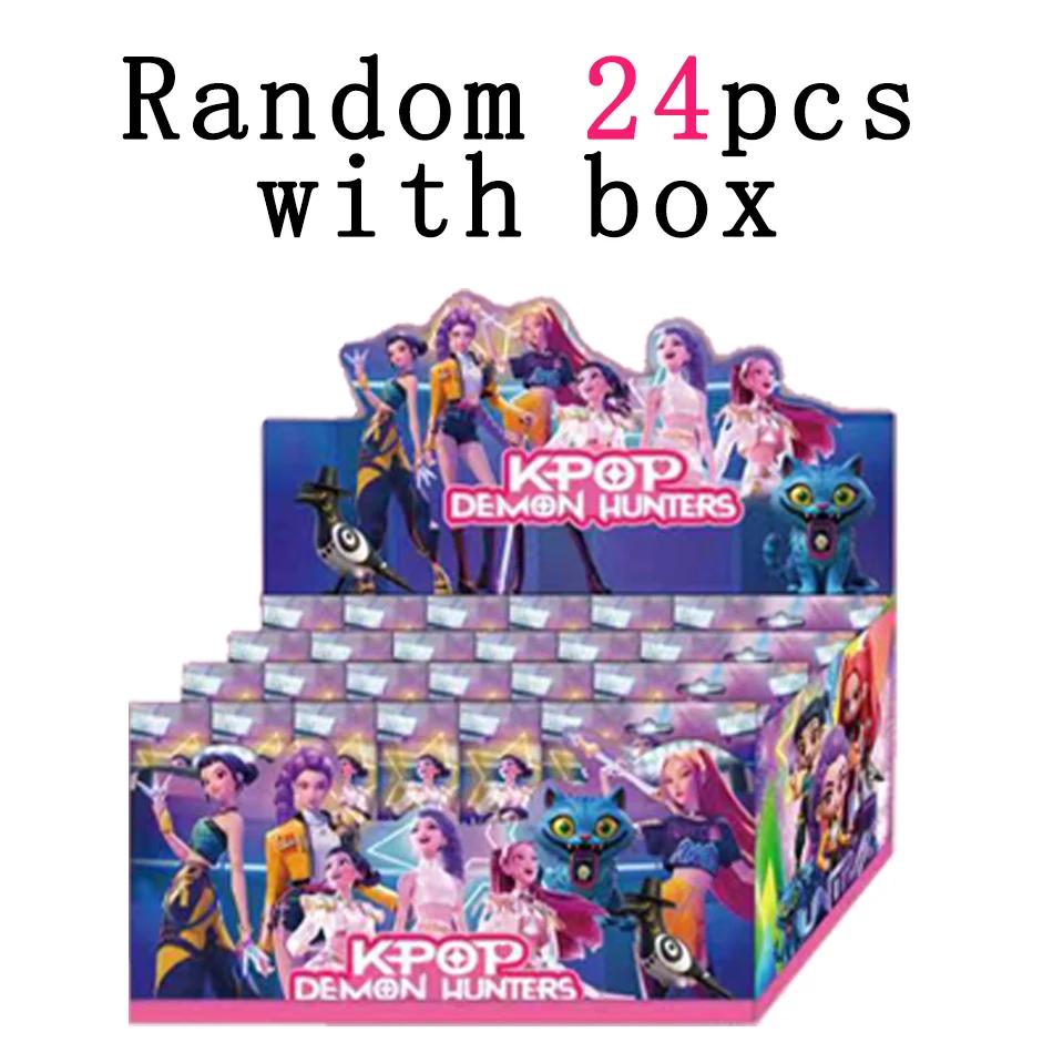 Cartoon Gaming Kpop Demon Hunters  Anime Figure Model Toy  Peripherals Desk Decoration Collection Figures Model Toy For Kid Gift