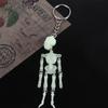 Fashion Punk Skull Jewelry Korean Car Keychains Luminous Keyring Skull Keychain Skeleton Keyring
