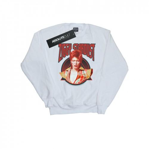 David Bowie Womens/Ladies Ziggy Stardust Sweatshirt