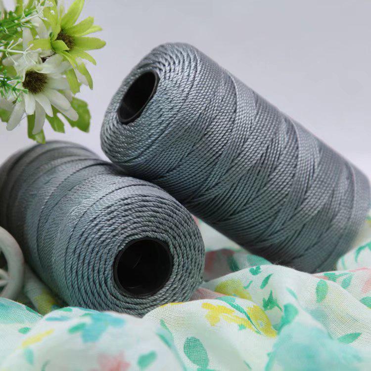 Ice Hemp Yarn: 3-Strand Hand-Woven Crochet DIY Kit