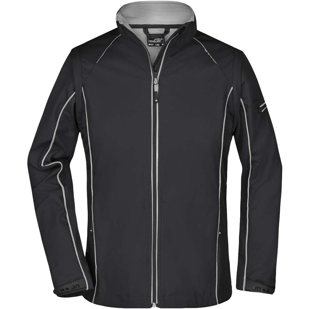 James and Nicholson Womens/Ladies Zip-Off Soft Shell Jacket