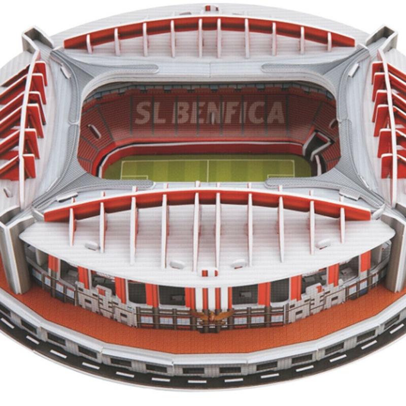 Premium Quality 3d Puzzle Benfica Stadium Football Field Model Perfect For Kids