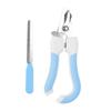 Taotao Pet Hook Удобные ножницы для ногтей питомца с пилочкой Пластиковые ножницы для ногтей собаки, маленькие
