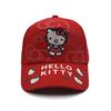 Kt Cat Cartoon Baseball Cap With Breathable Cotton And Windproof Features