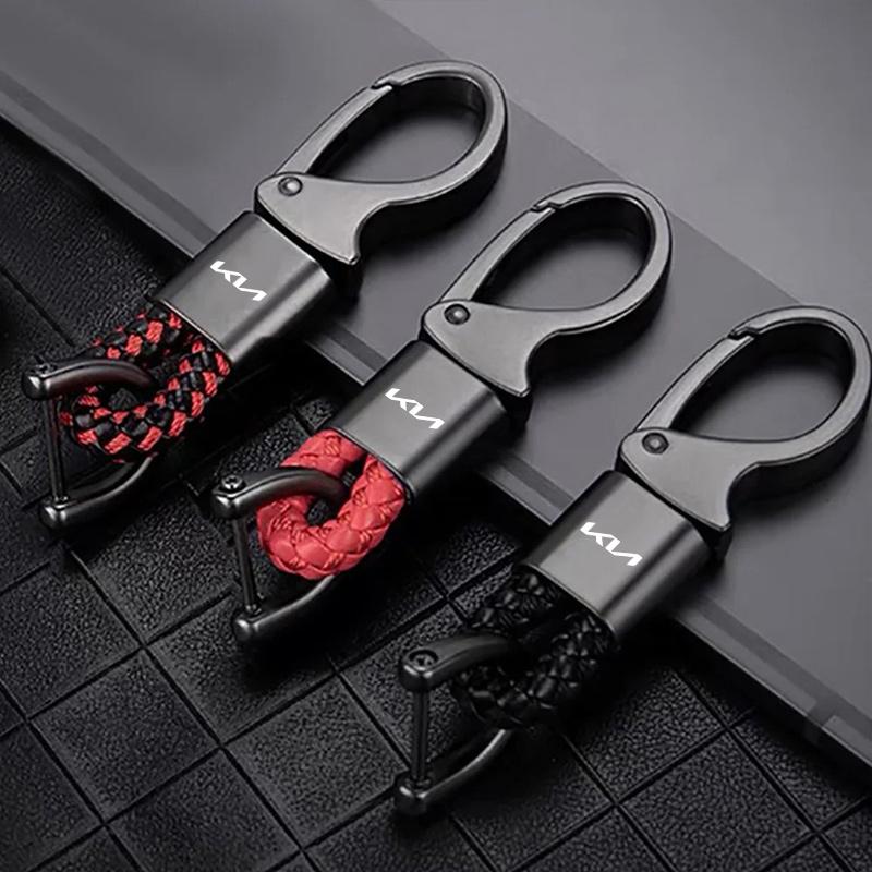 RRPM6 Car Woven Rope Keychain Key Pendant Keyring For KIA Ceed Sportage Rio Proceed K5 Optima Sedona Forte Cerato Venga Accessories