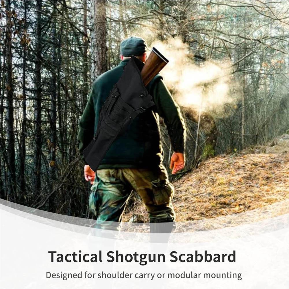 Ножны Чехол для дробовика Сумка через плечо Тактический рюкзак Сумка для хранения винтовки Кобура для пистолета Molle Походный кемпинг Охота