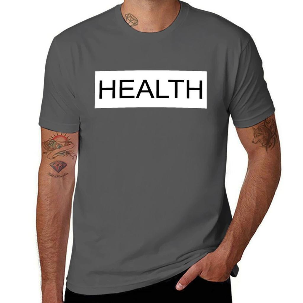 HEALTH T-Shirt T Shirts for Man Cotton Graphic T Shirts for Man Man T Shirts Cotton T-Shirt